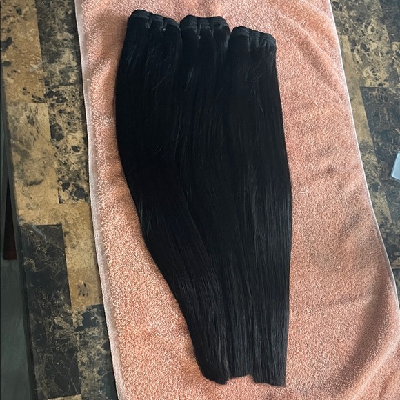 Sleek Black Hair Extensions
